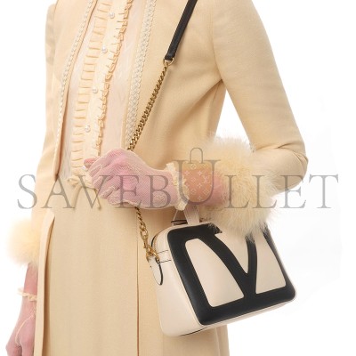 VALENTINO GARAVANI VIVA SUPERSTAR NAPPA LEATHER HANDBAG 8W2B0T09PTJ_R4V (23*16*8cm)